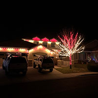 Christmas Light Installation